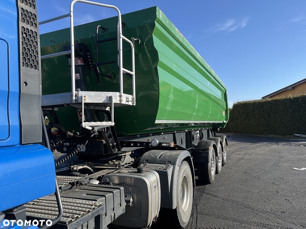 Langendorf SK stalowa 28m3 Hardox rynna 2018 naczepa wywrotka stal z NIEMIEC - 7