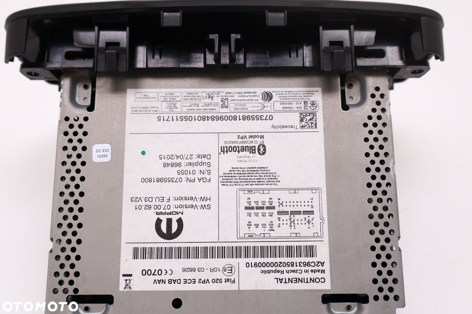 JEEP RENEGADE RADIO EKRAN NAWIGACJA 7355981800 - 6