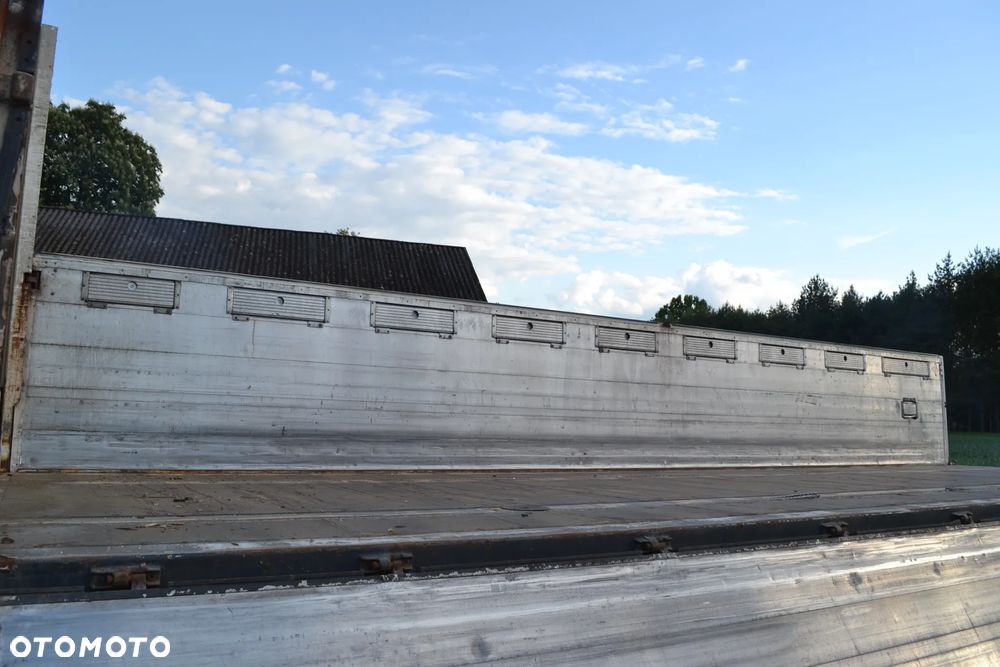 BURTY ALUMINIOWE NIEMIECKIE dł. 7,50 m wys1,04 m - 3