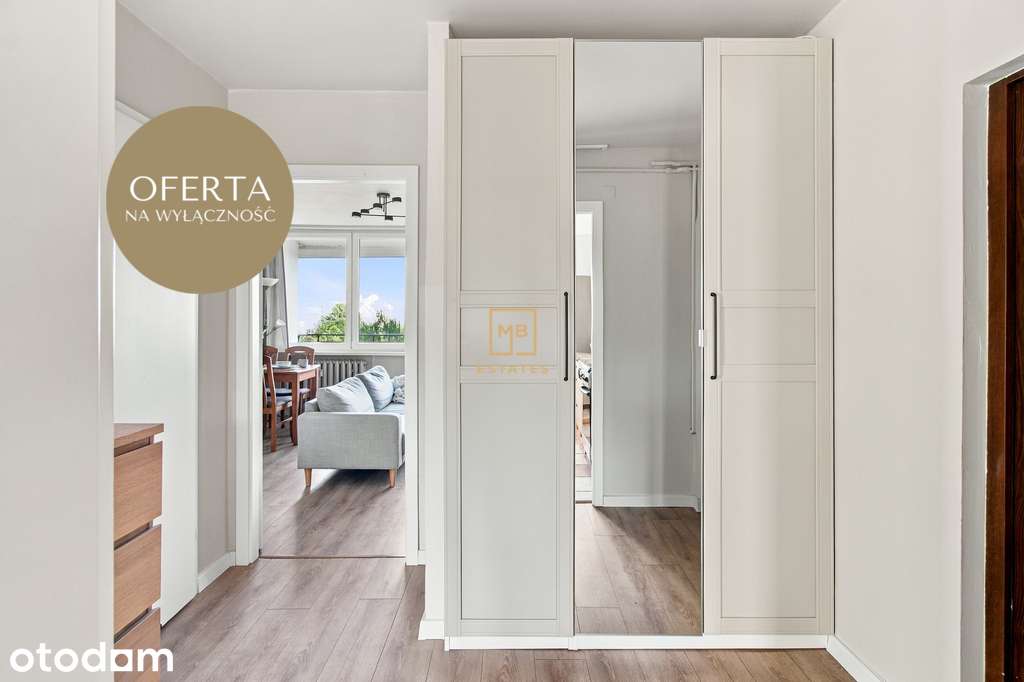 2 pokoje z balkonem | 44 m² | Bieżanów-Prokocim