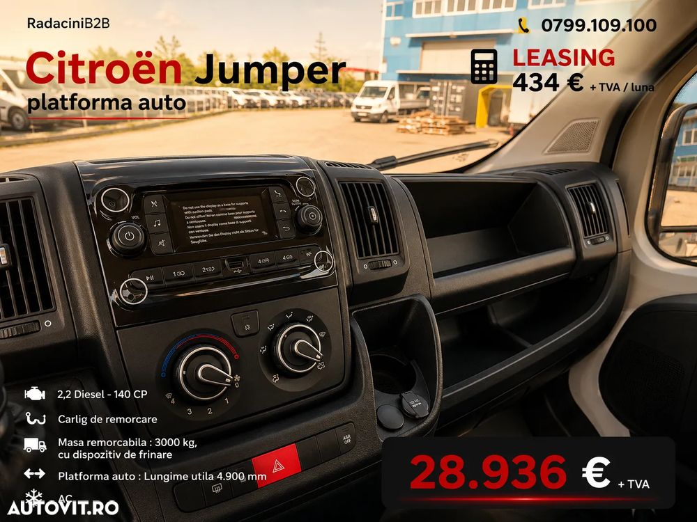 Citroën Jumper paltforma auto - 11
