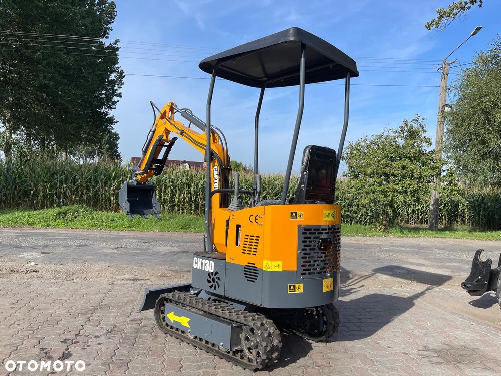 Inny Minikoparka CAPTOK CK13D NOWA KOPARKA 1.3 TONY 2026 ROK RATY/LEASING - Szybka decyzja ! Łyżka, Joystick, Ścisk mechaniczny z przodu SUPER STAN - 3