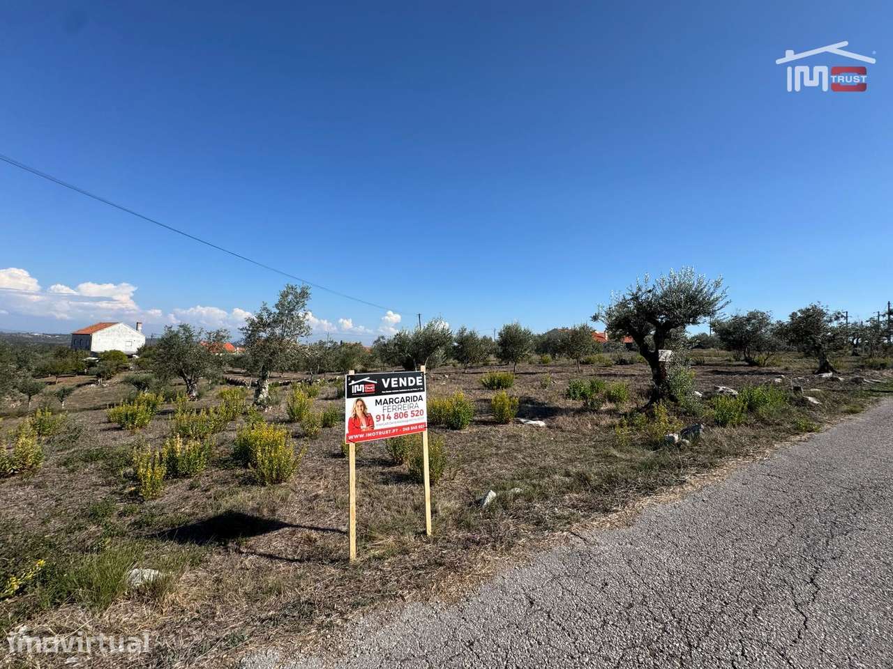 TERRENO COM 2170 m² EM ATOUGUIA COM DUAS FRENTES DE ESTRADA - Grande imagem: 5/9