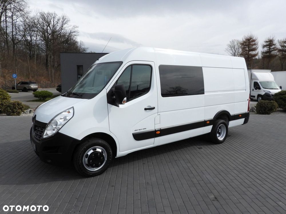 Renault MASTER FURGON TEMPOMAT PNEUMATYKA BLIŹNIACZE KOŁA KLIMATYZACJA  165KM - 19