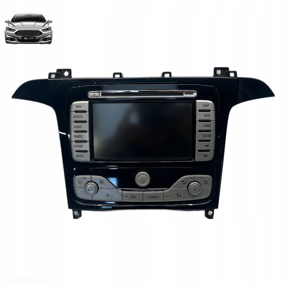 NAWIGACJA GPS FABRYCZNA FORD S-MAX MK1, GALAXY MK3 8S7T-19K931-BC 06-10 - 1