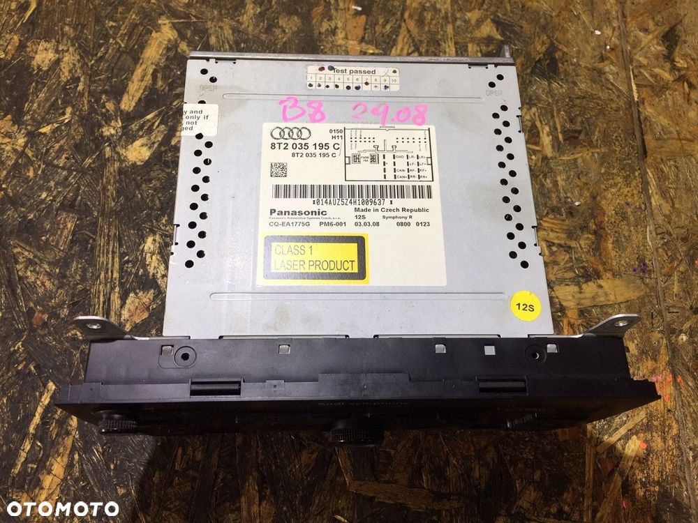 AUDI A4 B8 A5 8T RADIO SYMPHONY 8T2035195C - 2