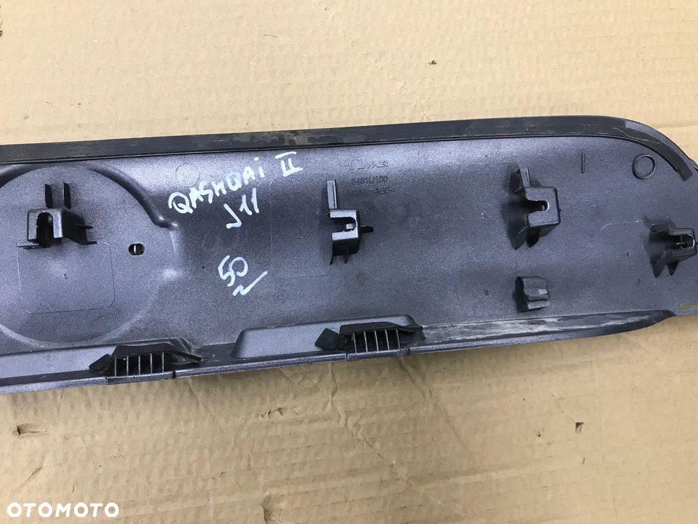 Listwa Nissan qashqai II 2 j11 blenda nakładka klapy bagażnika 908104es 908104et 908104eu - 12