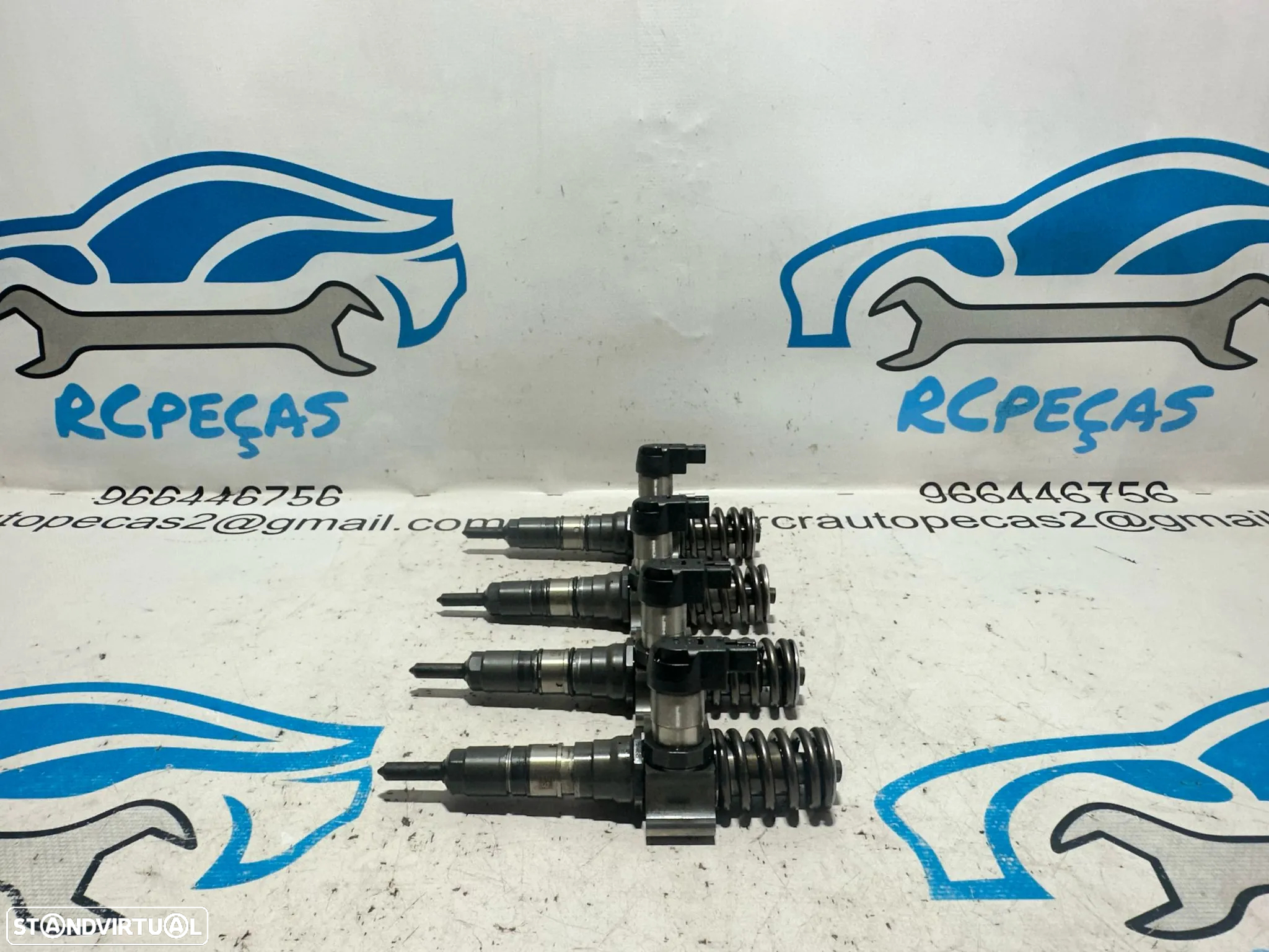 .Conjunto 4 injetores Siemens Continental VW Volkswagen Audi Seat Skoda 03G 130 073 S - 4