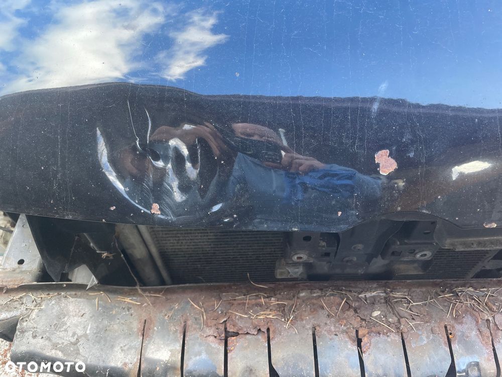 VW PASSAT B7 MASKA  Czarny METAL Lc9x uszkodzona - 3