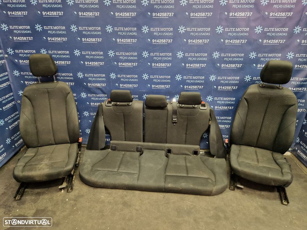 Jogo de bancos usados BMW SERIE 1 F20 TECIDO 5 PORTAS - 3