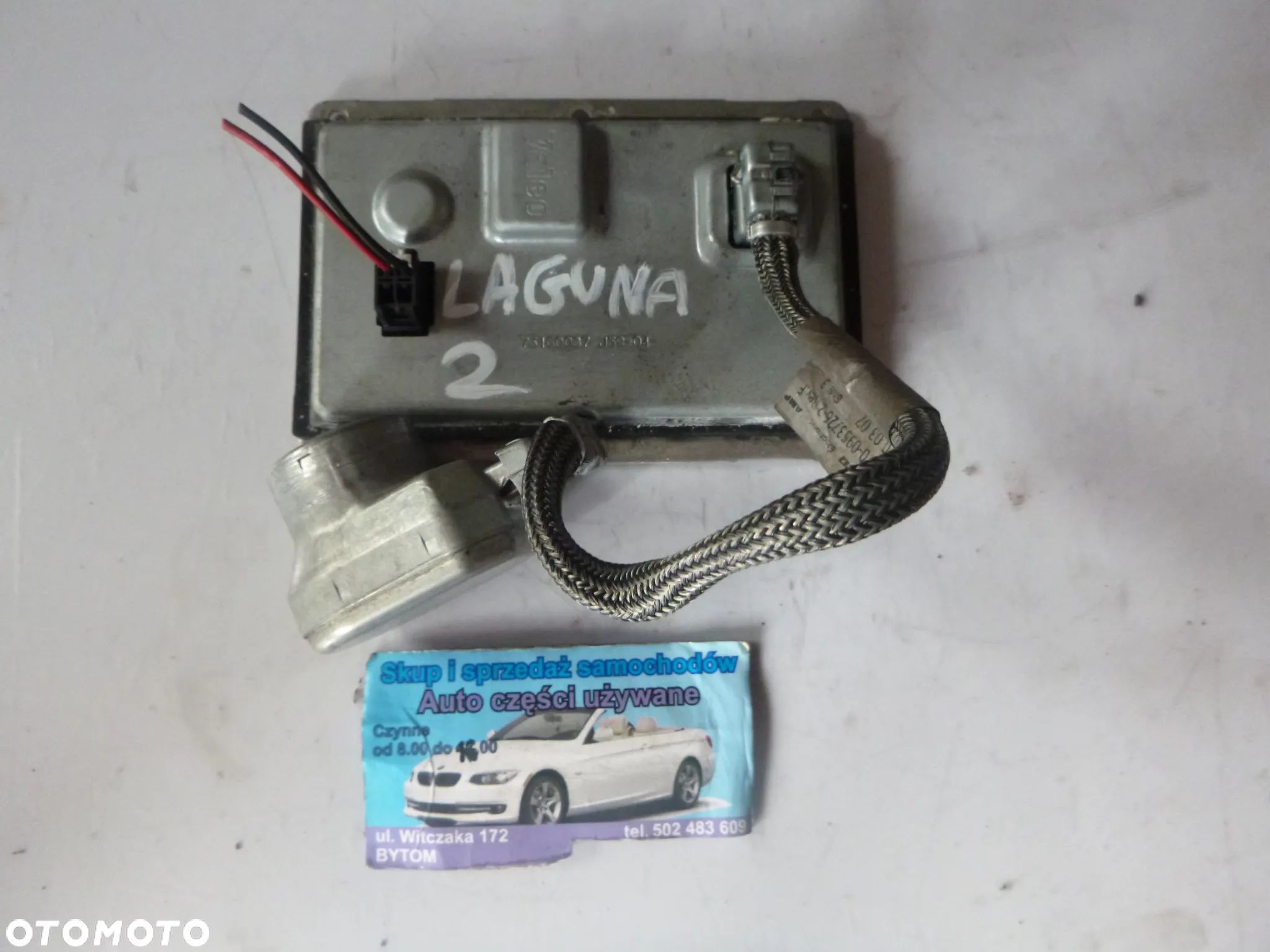 PRZETWORNICA RENAULT LAGUNA II XENON VALEO 2004 ROK  73160087J  89035113 - 1