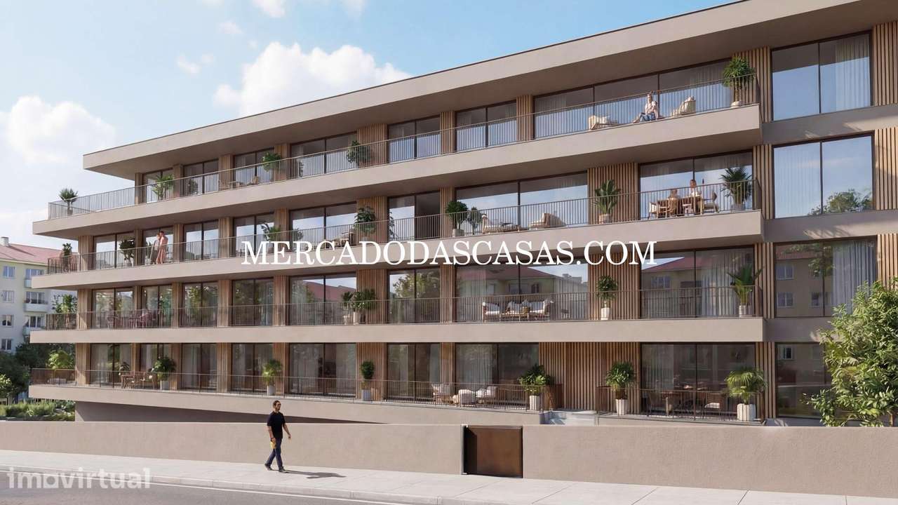 Apartamento T1 em Santa Maria da Feira, c/piscina - Grande imagem: 2/7