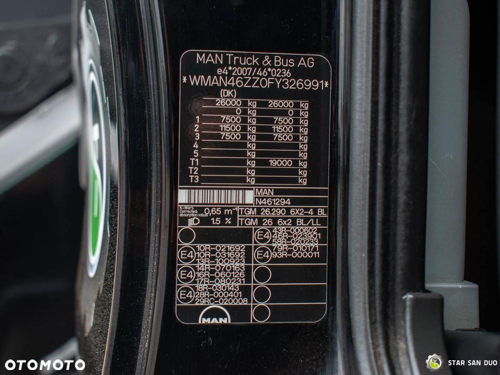 MAN TGM 26.290 6x2 HMF 2120-K5 HDS Żuraw - 23