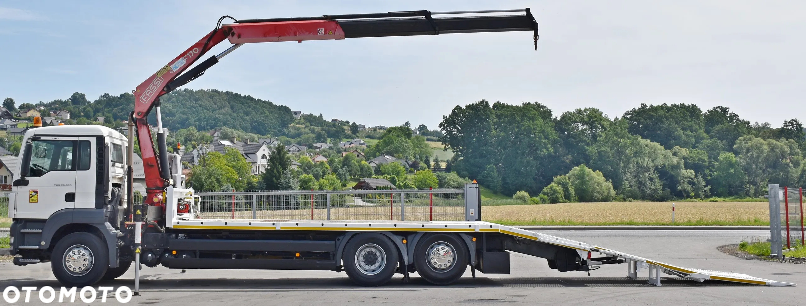 MAN TGS 26.320* LAWETA 8,00m + FASSI F170A.22 + PILOT * STAN BDB - 5