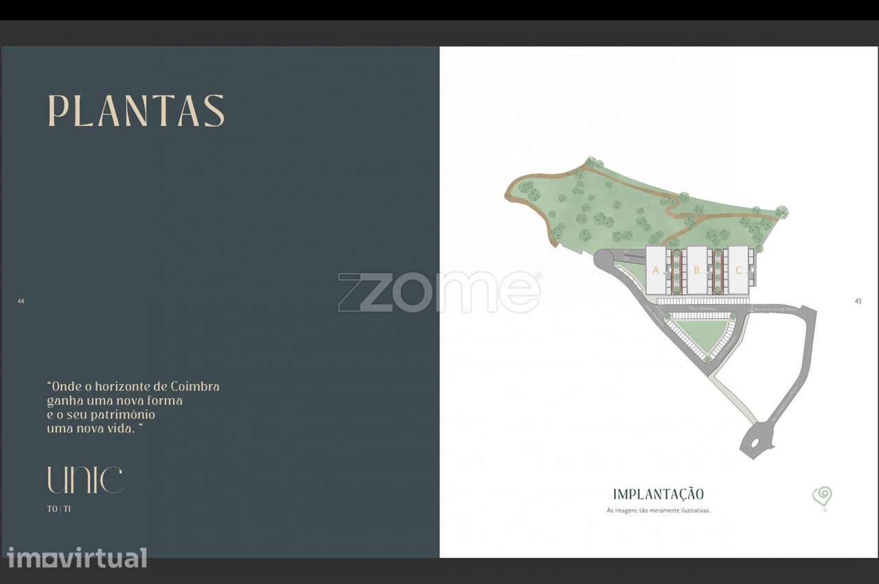 Apartamento T1 Empreendimento UNIC em Coimbra - Grande imagem: 4/21
