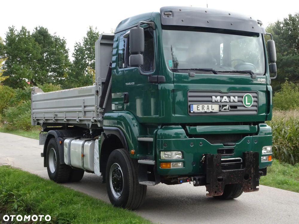 MAN TGA 18.430 wywrotka 4x4 Kiper Meiller Hydroburta Idealny - 7