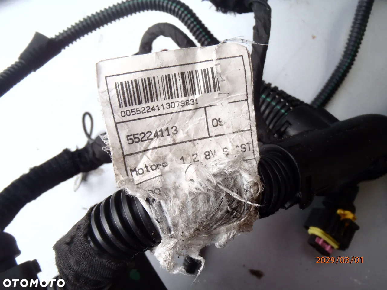 wiązka instalacja elektryka kostka kabiny silnika komora fiat panda seicento mpi punto II 500 1.2 1,4 1.1 swap - 20