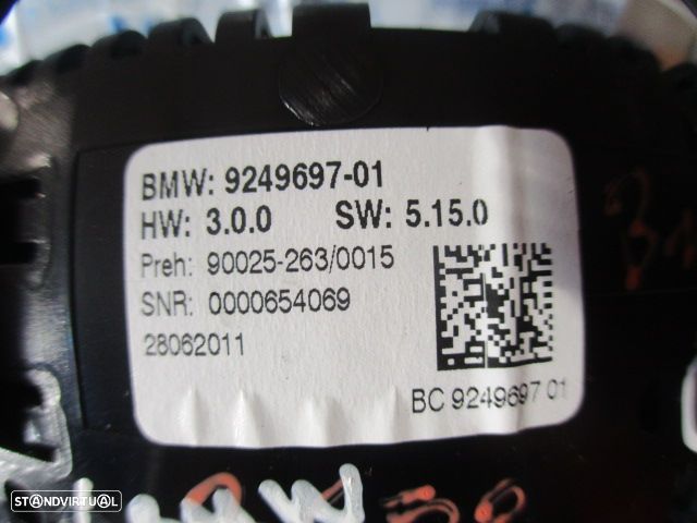 Comando Sofagem 924969701 BMW F11 FASE 1 520D 2011 2.0D 184CV 5P PRETO ORIGINAL - 5