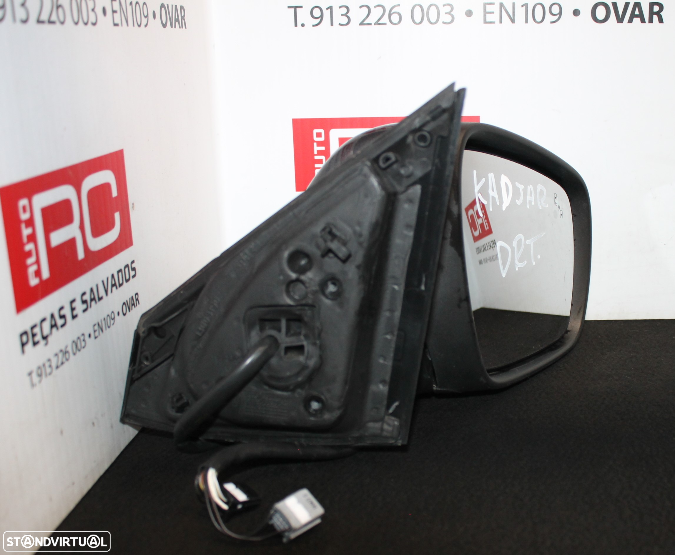 ESPELHO RETROVISOR DIREITO RENAULT KADJAR - 2