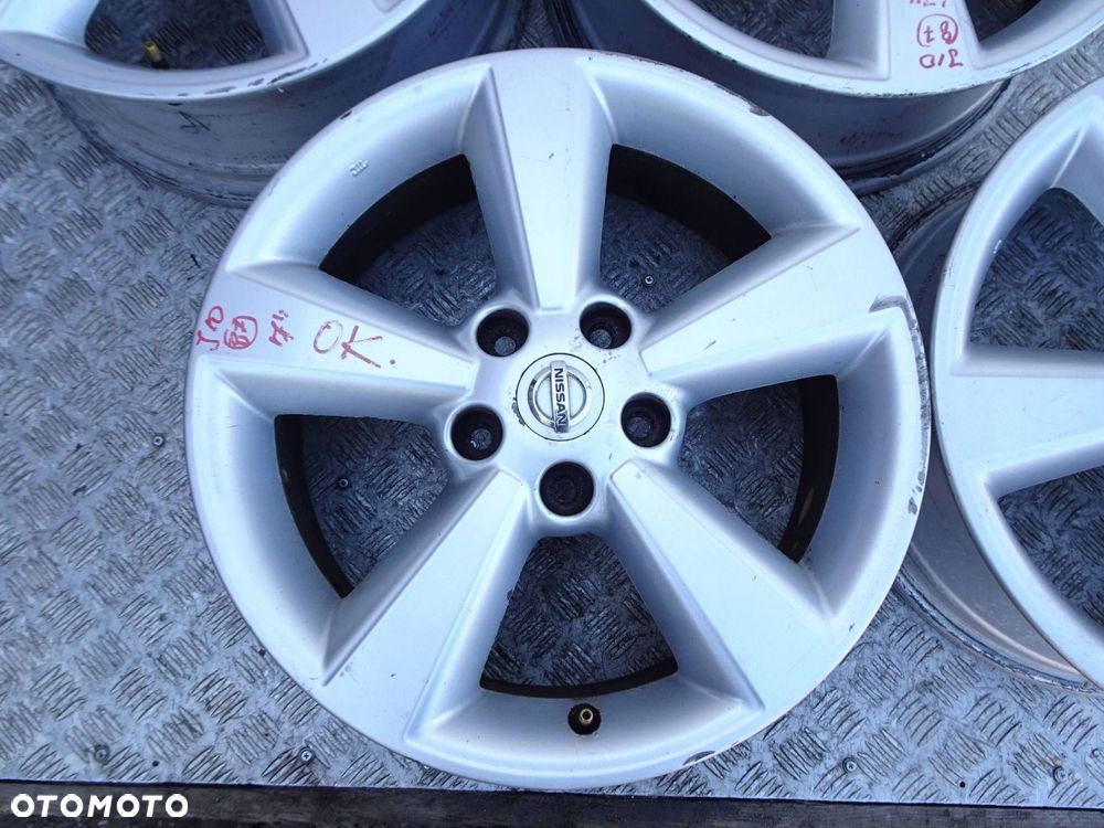 alufelgi kpl. nissan qashqai j10 17" 5x114.3 et 40 - 7
