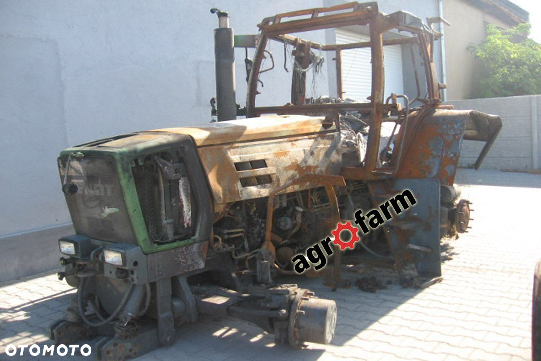 Fendt 924 916 920 926 części używane skrzynia silnik most oś napęd ramiona zwolnica obudowa wał - 3