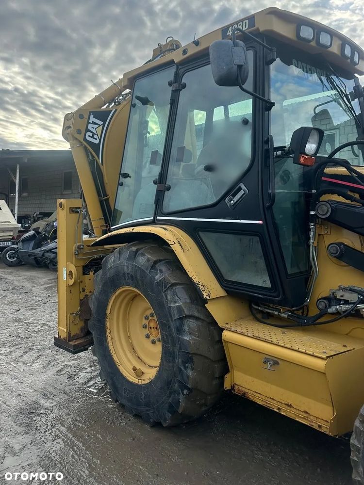 Caterpillar Koparko Ładowarka CAT Caterpillar 428D 428 D Osprzęt 5 Łyżek - 16