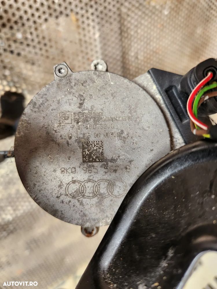 Pompa Secundara Auxiliara Suplimentare Apa Audi A6 4G C7 A8 2.0 4.0 FSI TFSI Cod 8KB - Dezmembrari - 9