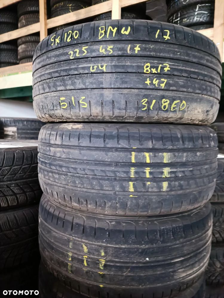 5x120 Felgi Aluminiowe ALUFELGI 17 Koła letnie lato BMW SERIA 5 E60 E61 XDRIVE 3 E46 E36 1 E88 E81 E87 F20 VW TRANSPORTER T5 T6 5mm Legnica ALU-RAD 225/45 - 2