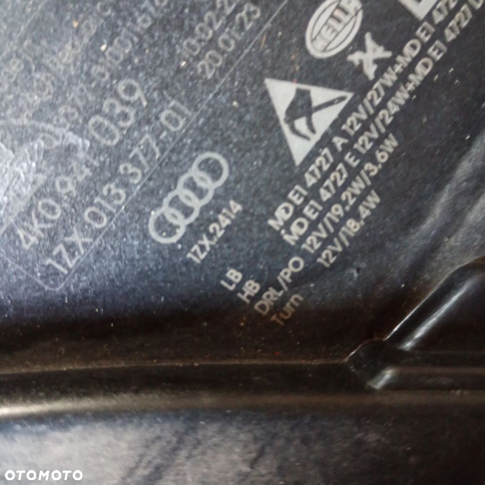 Lampa przednia lewa A6 C8 full LED 4K0253039 - 7