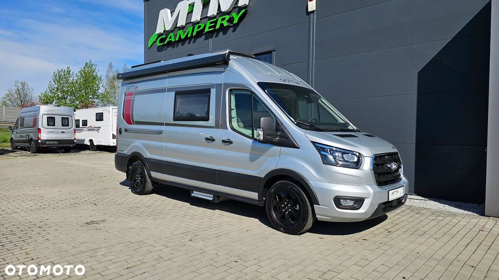 Giottiline GIOTTIVAN 60FT RAPIDO gr. Ford Transit MARKIZA SOLAR 300W KAMERA COFANIA RADIO 2DIN TRUMA DIESEL 4 OSOBOWY - 2