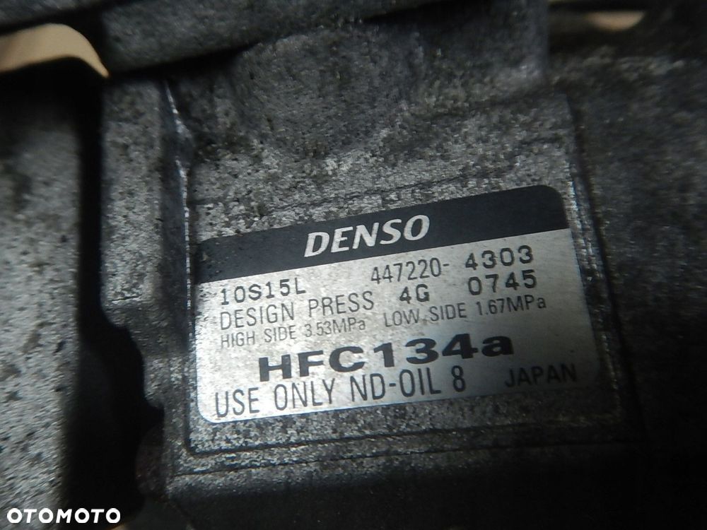 sprezarka klimatyzacji toyota rav4 ii 00-06 2.0 d4d 447220-4303 - 4