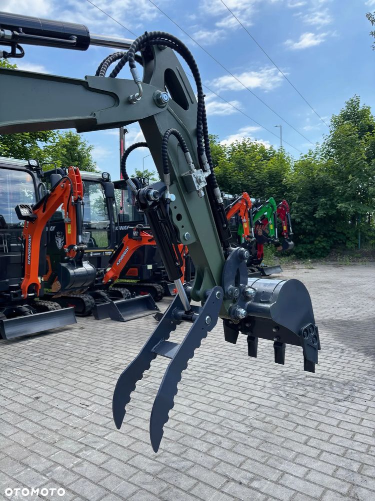Kingway Koparka 1600kg S16K + Kciuk Hydrauliczny - 11