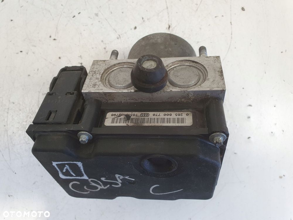 Opel Corsa C 1.0 12V POMPA ABS hamulcowa 0265232212 0265800770 - 2