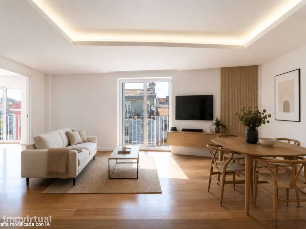 Luminoso T2 Contemporâneo com Garagem - Grande imagem: 2/32