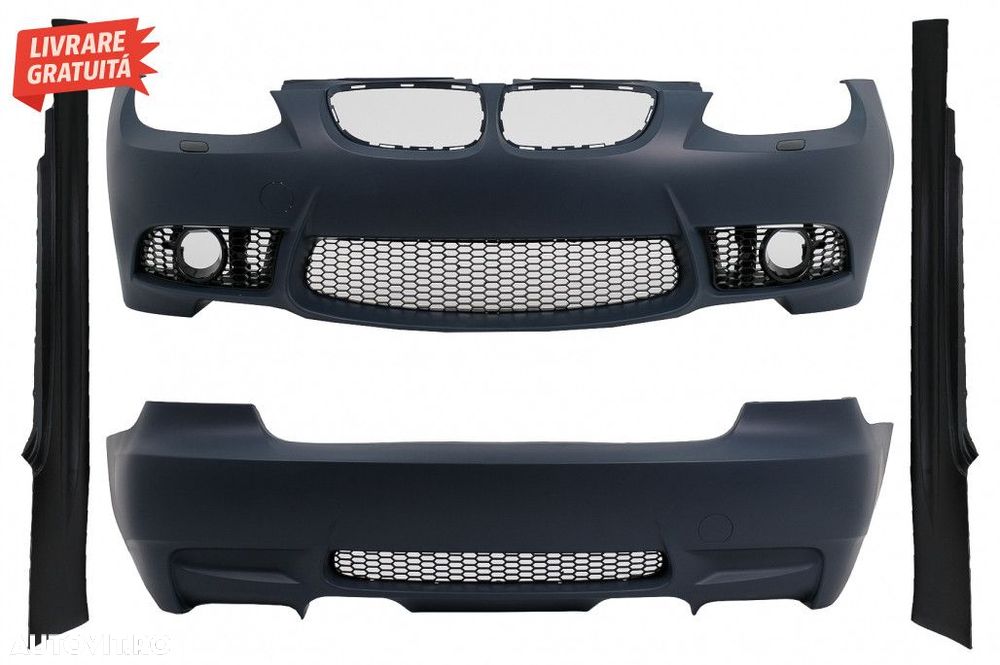 Pachet Exterior BMW Seria 3 E92 E93 Coupe Cabrio (2006-2009) M3 Look - 1