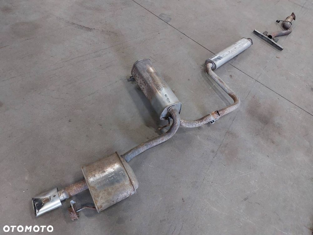 TŁUMIK WYDECH ŚRODKOWY + KOŃCOWY ASTRA J 1.6 T 55564243 13265853 13264340 - 1