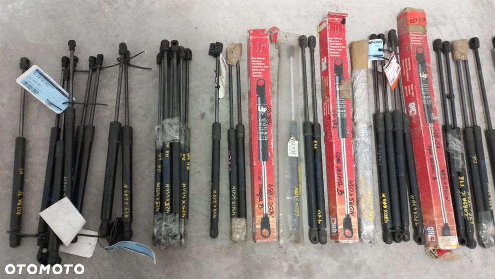 OPEL SAAB SIŁOWNIKI MASKI PRZÓD, KLAPY TYŁ HB SEDAN KOMBI + TIR - 5