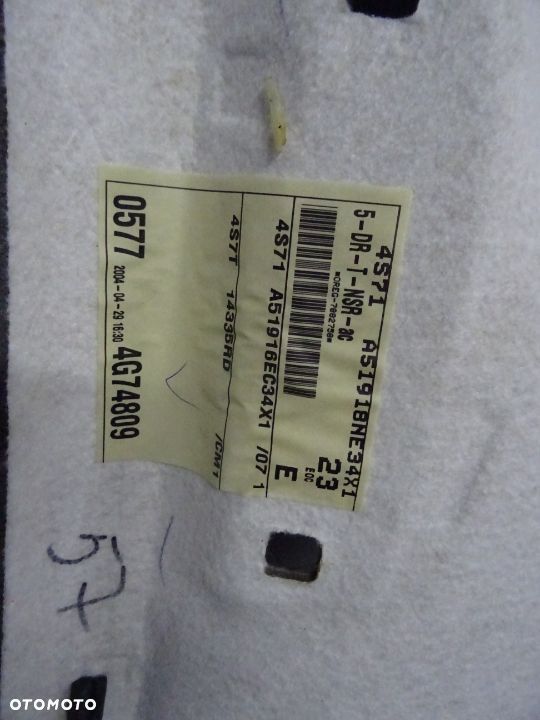 PODSUFITKA PODSUFITÓWKA MONDEO MK3 00-03 5D HB NR57 - 9