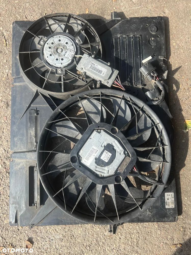 MODUŁ STEROWNIK WENTYLATORY AUDI Q7 4L VW TOUAREG 7L PORSCHE CAYENNE 9PA