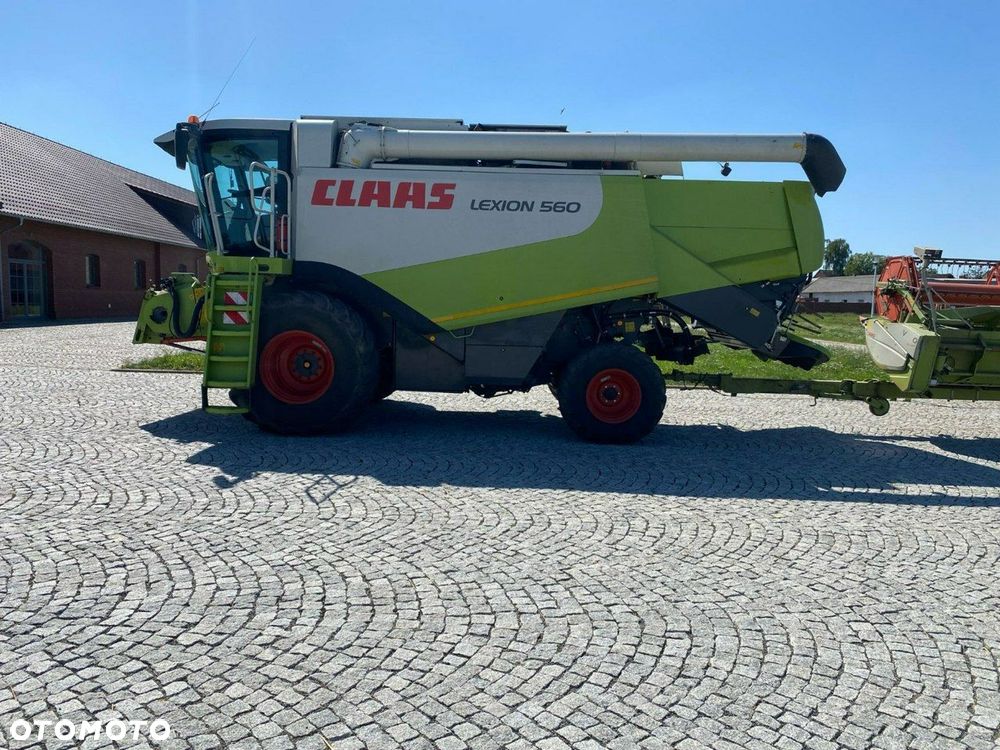 Claas kombajn CLAAS LEXION 560 + heder v750 - 6