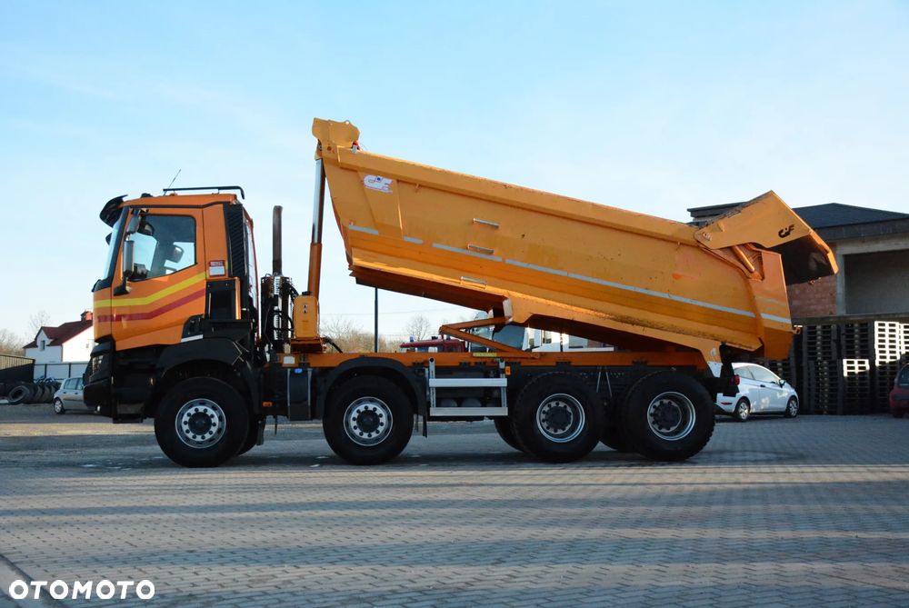 Renault K 480 / 2018r. / 8x4 / Mulda / CiF / Resor / Super stan - 4