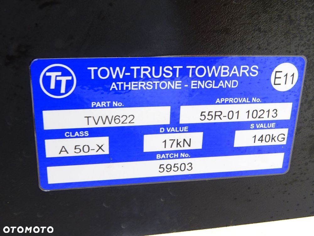 Hak holowniczy tow-trust towbars tvw622 audi q7 4l vw touareg - 4