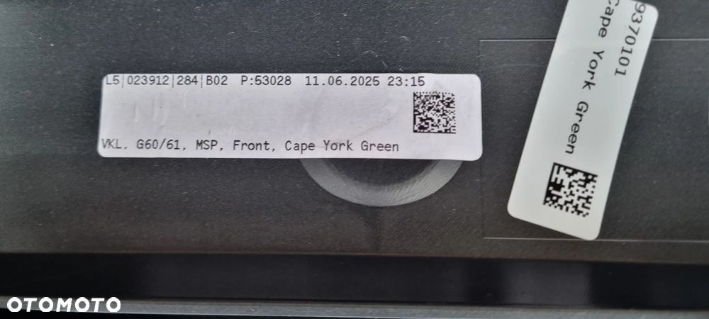 BMW 5 G60 G61 M-PAKIET 2023- Zderzak przód oryginał MG116 - 19