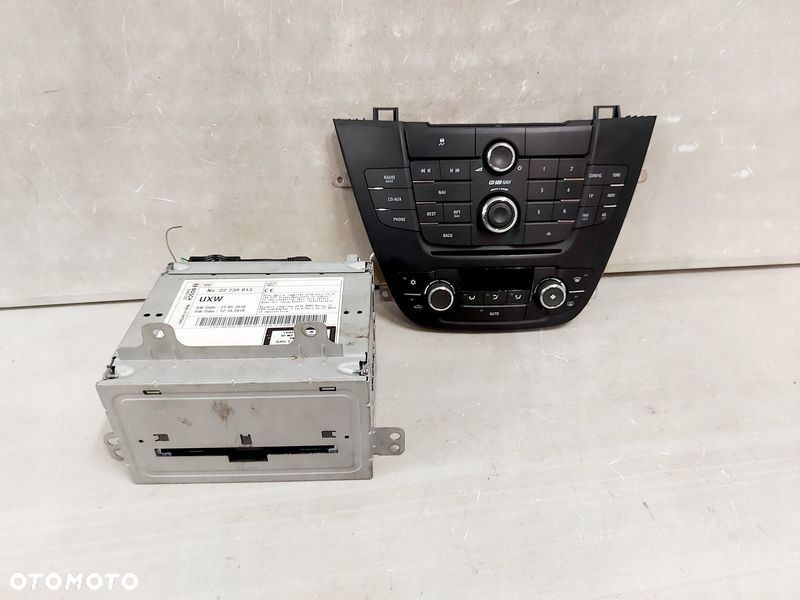 opel insignia a radio cd panel radia klimatyzacji - 1