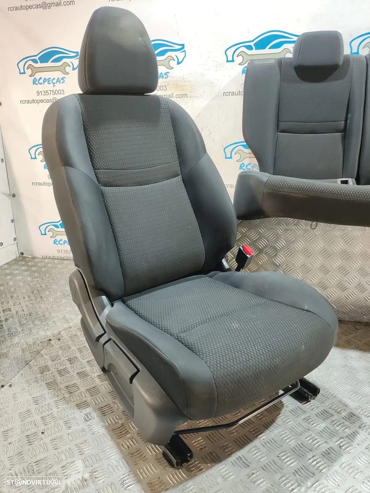 - Conjunto bancos Tecido Nissan Qashqai J11 - 5