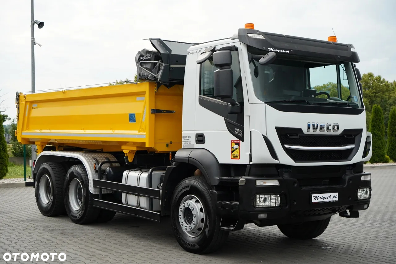 Iveco STRALIS X-WAY 480 / 6x4 / WYWROTKA DWUSTRONNA /  HYDROBURTA / BOARDMATIC / MEILLER KIPPER / SPROWADZONY - 10