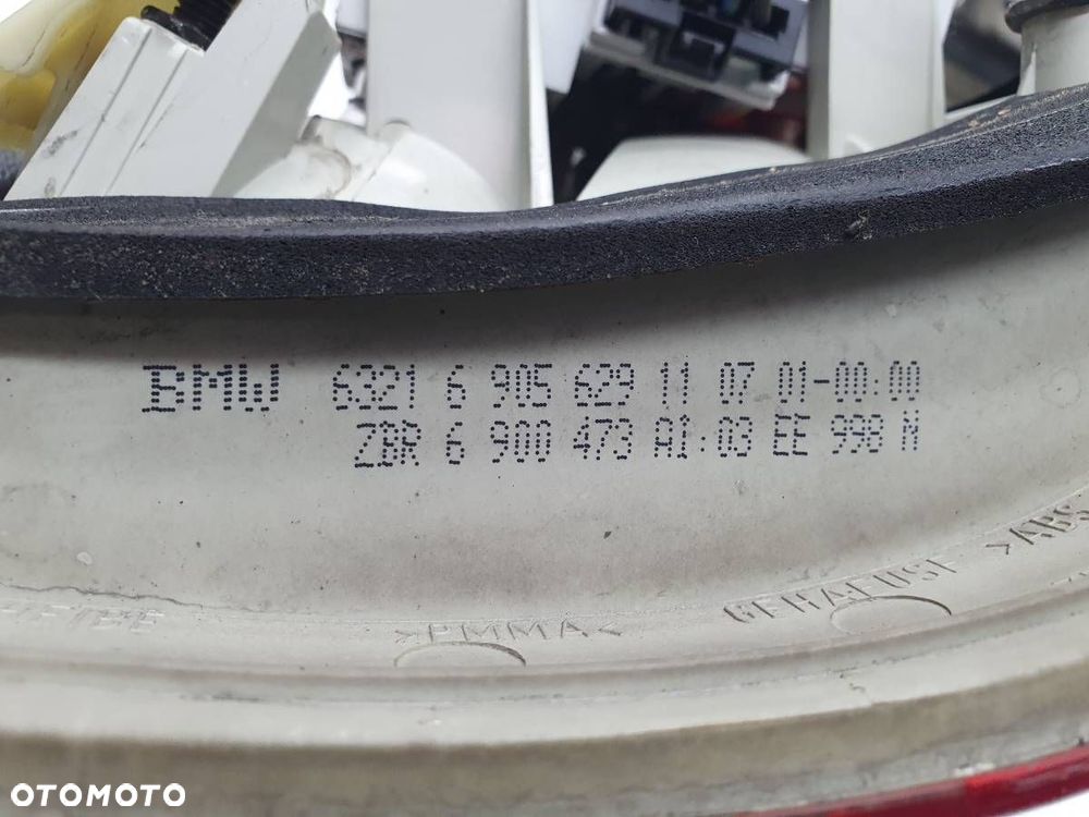 LAMPA TYŁ LEWA PRAWA KOMPLET BŁOTNIK KLAPA BMW E46 TOURING KOMBI 2001 EU - 8