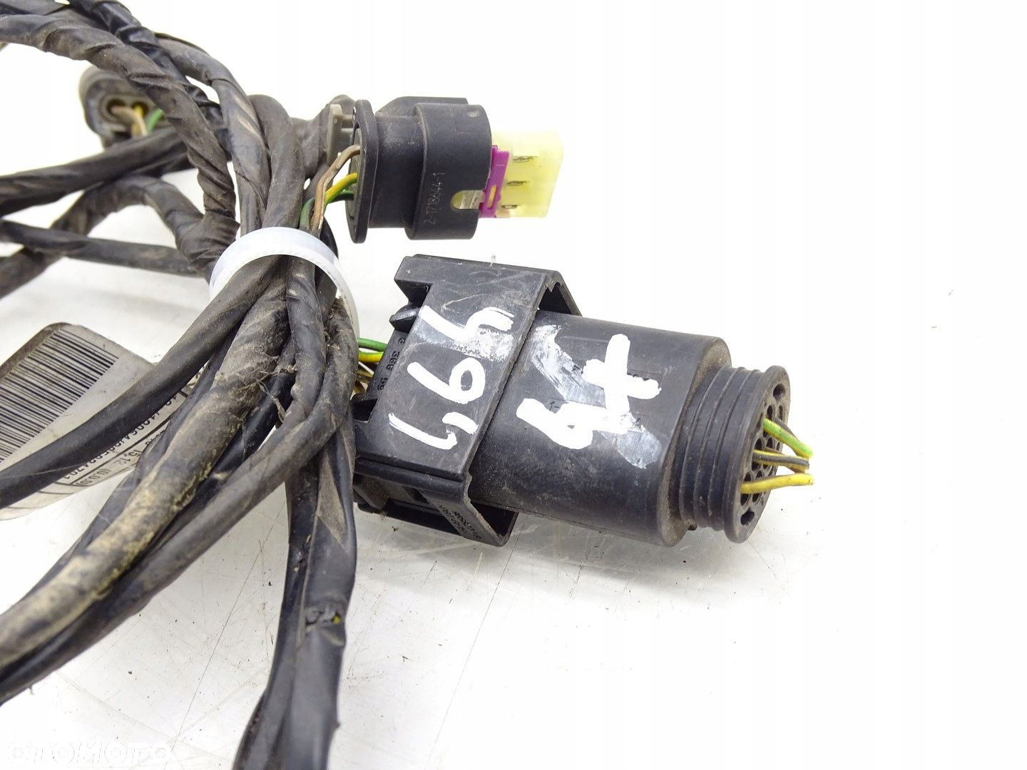 WIĄZKA INSTALACJA POD 4X CZUJNIKÓW PDC ZDERZAKA BMW X5 E70 LIFT 9244422 - 5