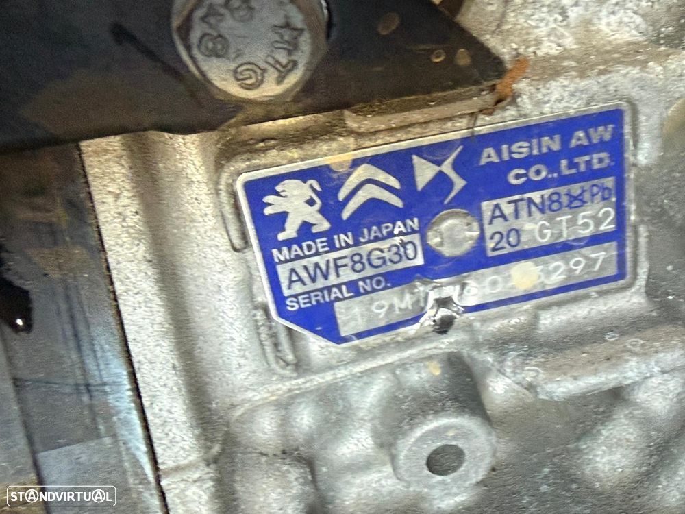 Caixa de Velocidades Automática Peugeot Partner/Rifter 1.5 BlueHDi Ref: 20GT52 - 8