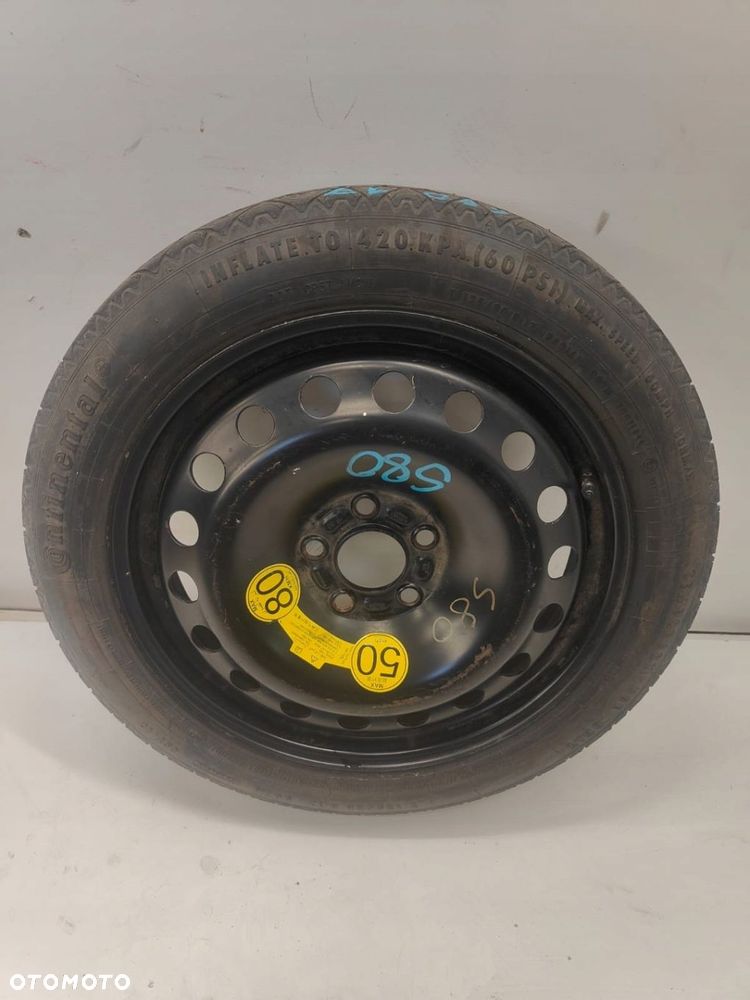 Volvo s80 II v70 III KOŁO ZAPASOWE DOJAZDOWE continental 125/80 r17 2170805 - 1
